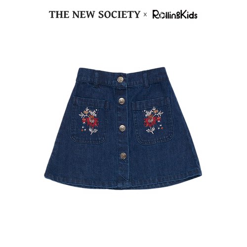 THENEWSOCIETY女童牛仔短裙