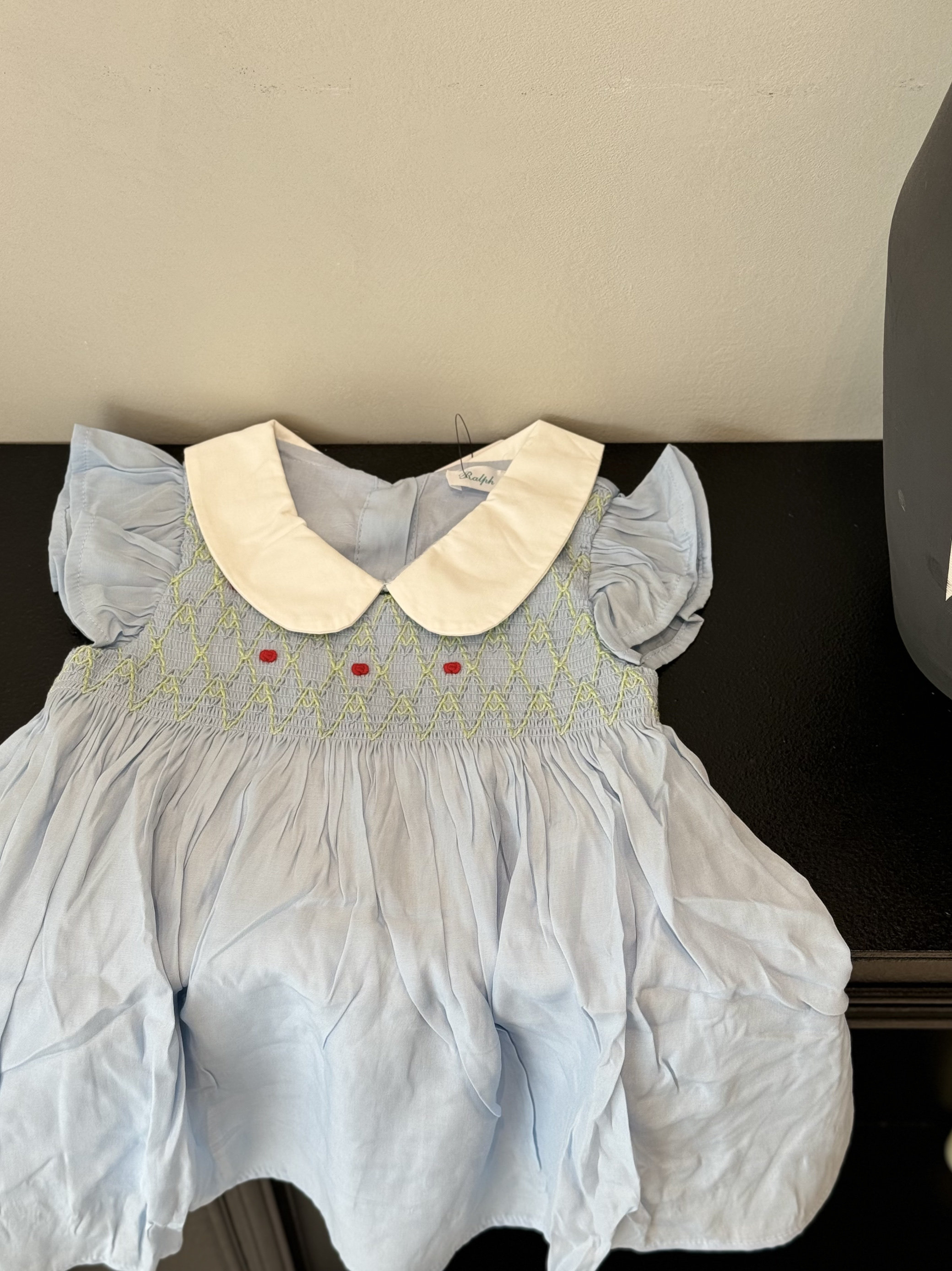 拉f娃娃领手工打揽小飞袖无袖连衣裙花苞裤套装baby蓝公主裙女宝,童装/婴儿装/亲子装,内裤,淘宝优惠券,粉丝福利购,淘宝优惠卷