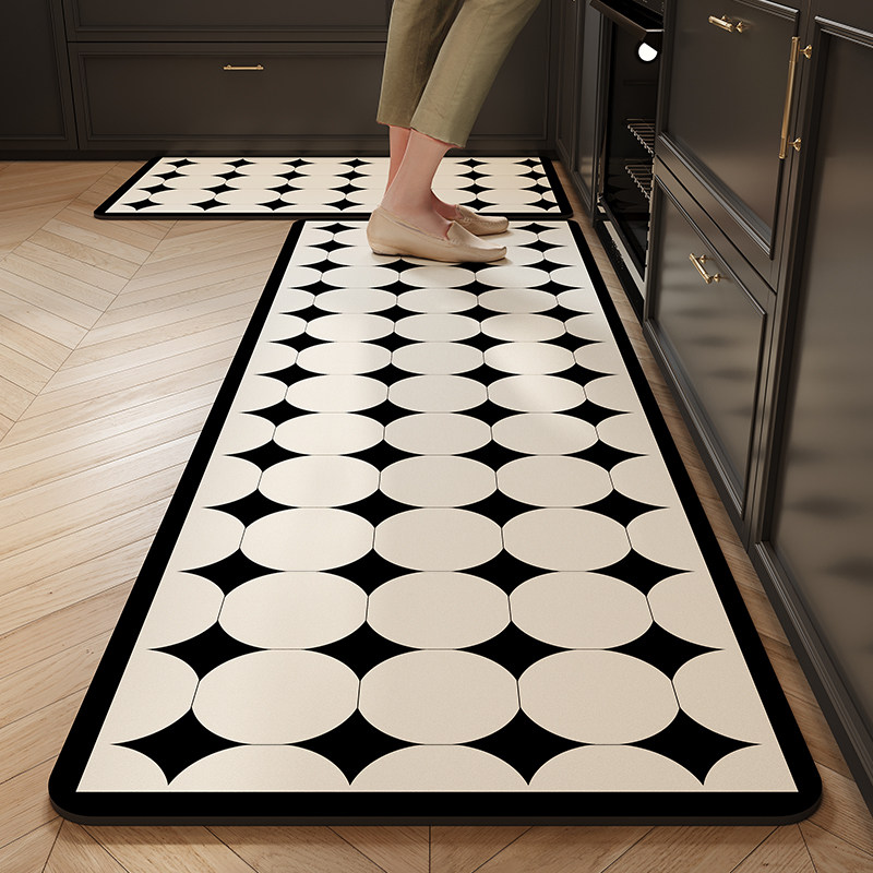 厨房地垫防滑防油可擦免洗专用防水脚垫耐脏污地毯硅藻泥吸水垫子,居家布艺,厨房地垫,淘宝优惠券,粉丝福利购,淘宝优惠卷