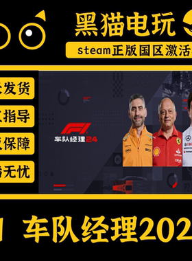 steam 正版 国区 F1车队经理2024 CDKey 激活码 F1Manager 2024