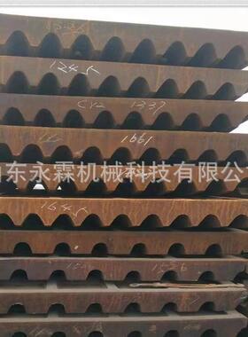 式破碎鄂机配件碎机护板锰鄂破机护钢耐破磨件铸造件锰钢齿板