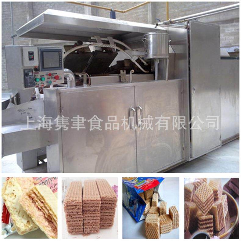 威巧化饼干生产线搅全自动威化饼奶干克力威化JY27-6机油拌机
