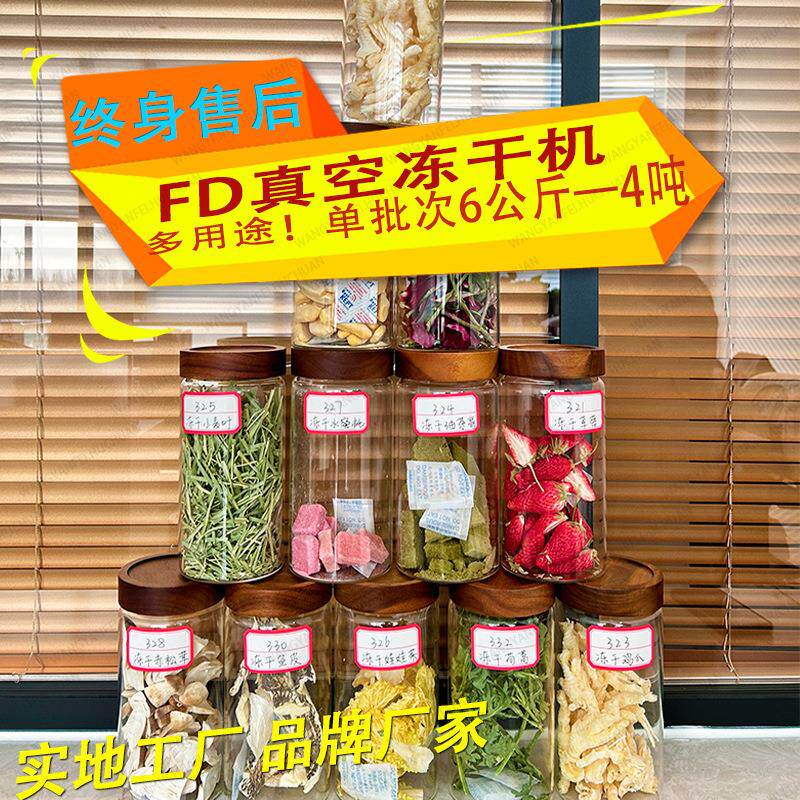 D果蔬VBUF真空冻干干燥机械产厂家玫生瑰花茶永生机花冻干设备