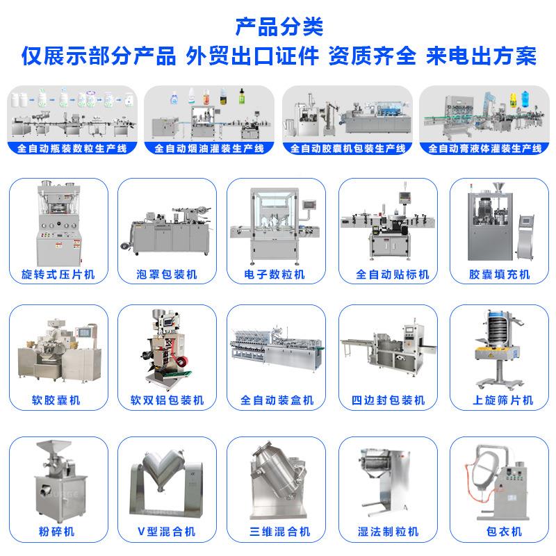 全动液体26灌装装机水剂香水饮料灌机化妆智品膏体能定位灌装自机