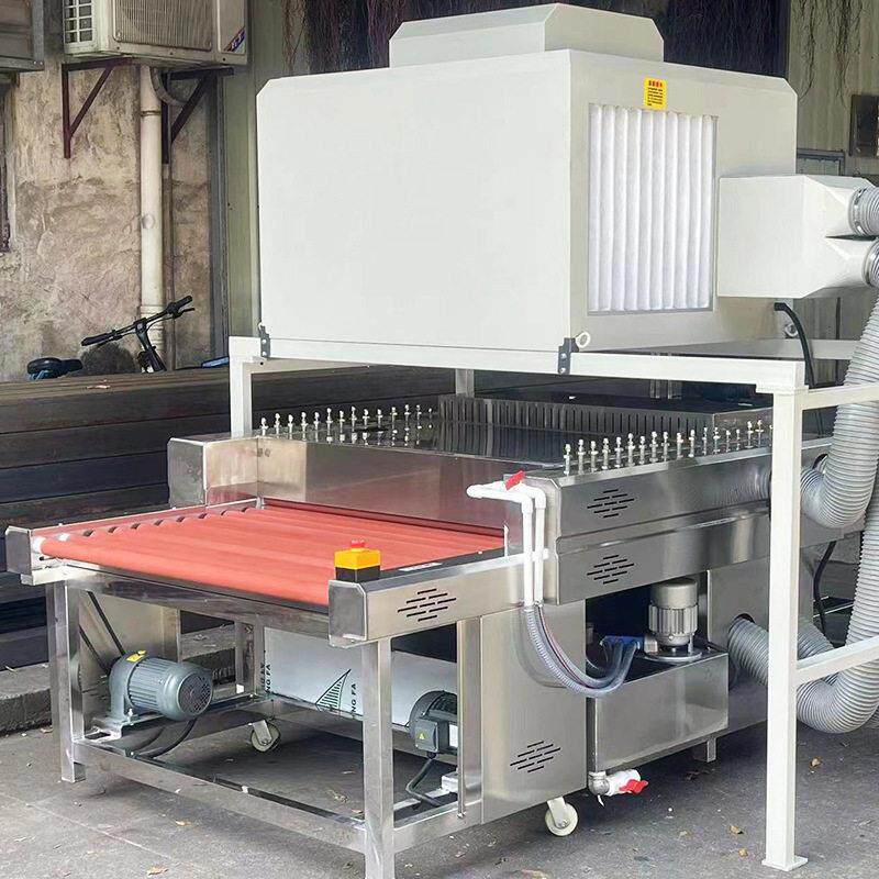 1200c型卧式除去污中玻璃清小洗烘干一体机825风尘刀空调速清洗机