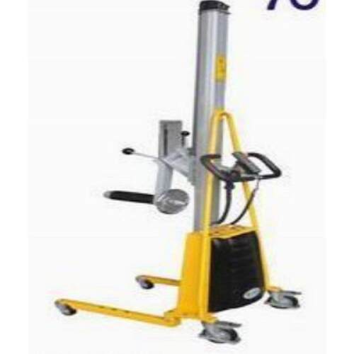 型电动堆车型轻工具车立迷你柱E100L单堆车手动迷你液压堆车