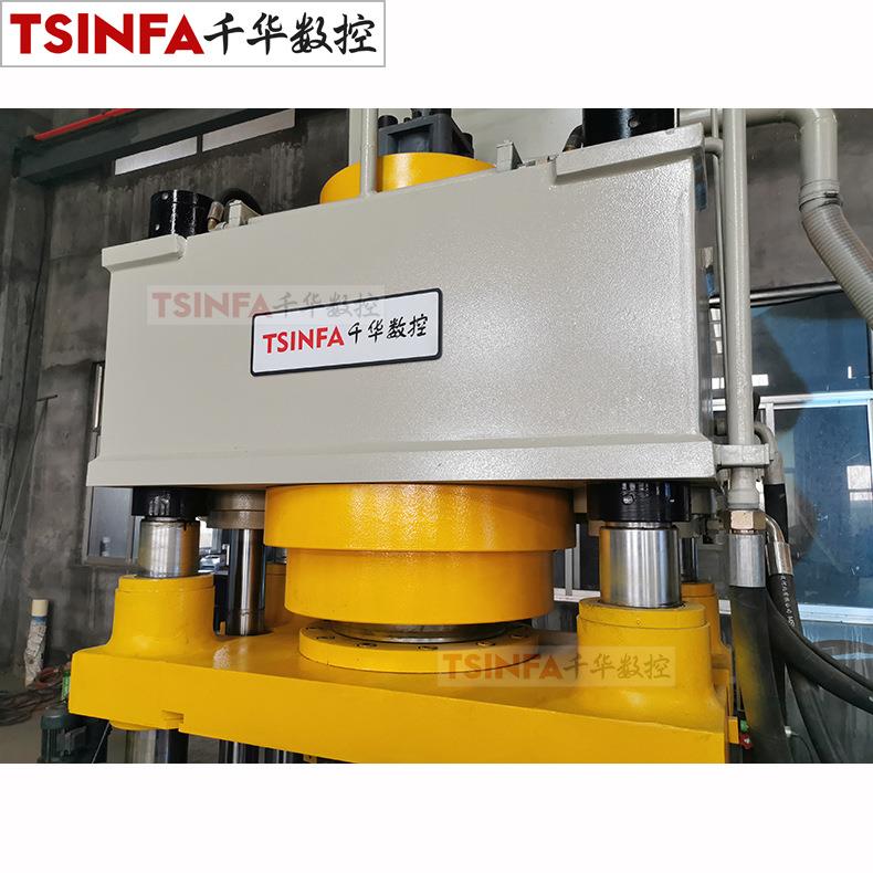 陶片瓷粉末成型设备四液柱瓷压机400TPS315吨压力机315吨砖压机行