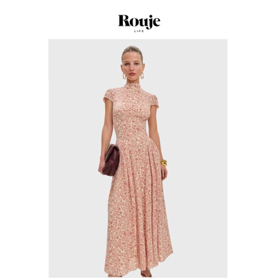 【现货】Rouje Life法式连衣裙三亚海边穿搭度假初夏巨好看碎花裙