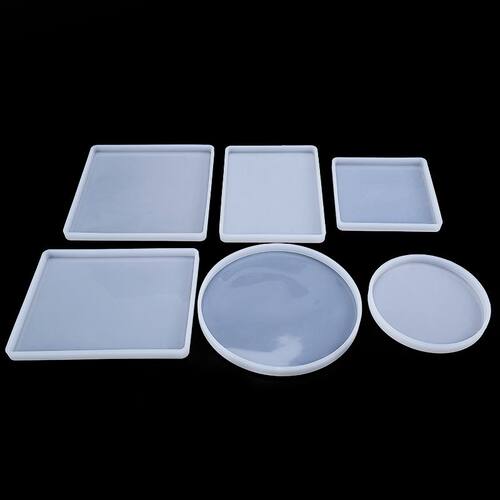 DIY水晶滴胶镜面硅胶摆台模具
