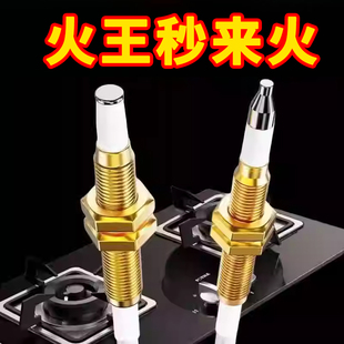 火王燃气灶配件点火针通用集成灶感应针天然气灶煤气灶打火针带线