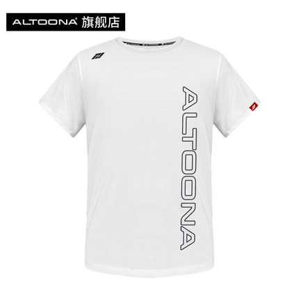 Altoona/安途纳T恤短袖速干夏季透气机车衫修身弹力休闲运动衫