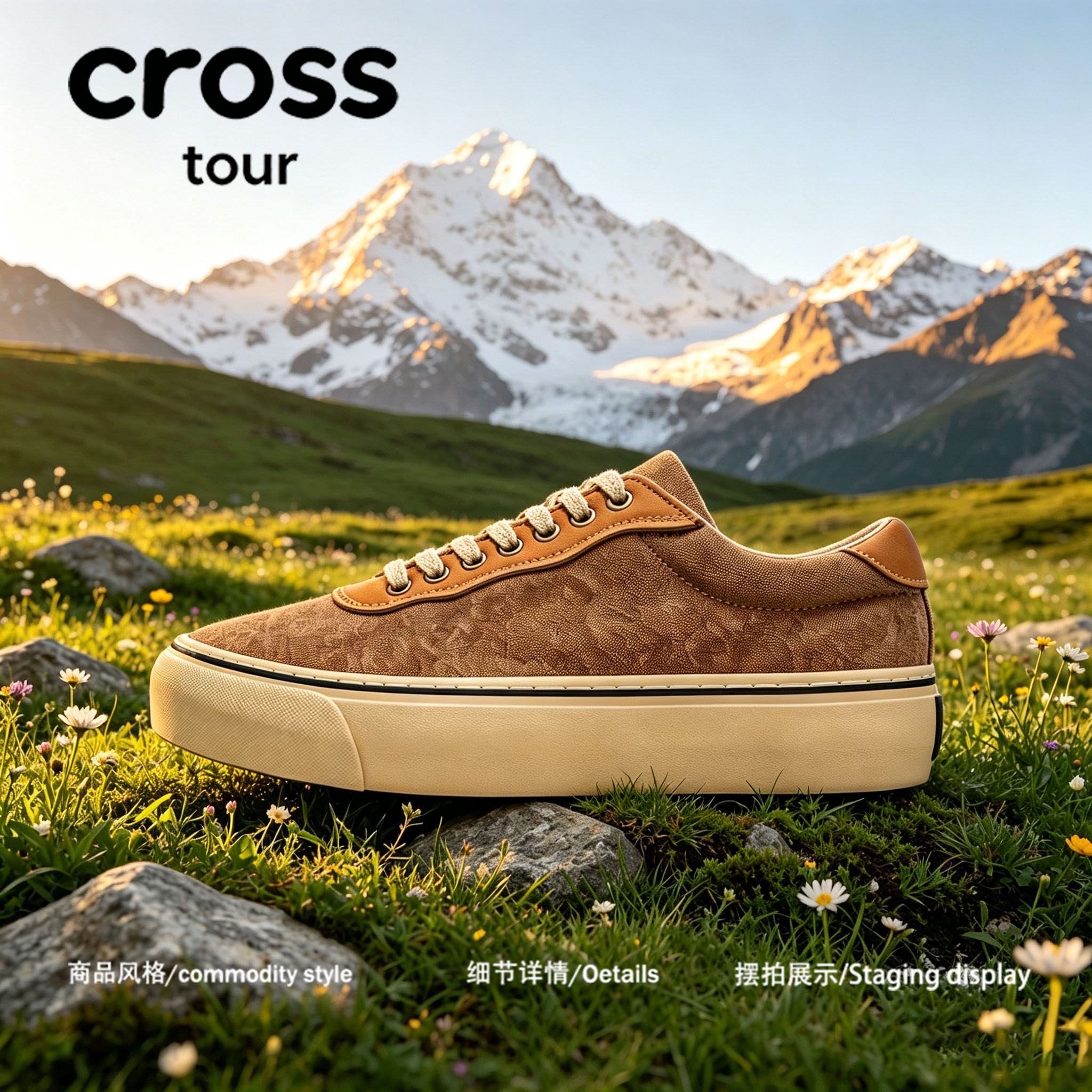 【小众调性】Cross tour经典板鞋休闲低帮平底青年日常出行板鞋