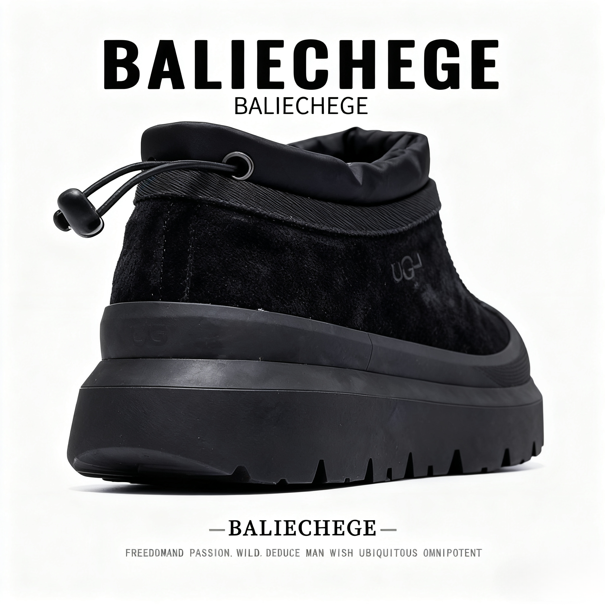 【法国BALIECHEGE专柜】2025新款雪地靴男女户外加绒保暖防滑耐磨