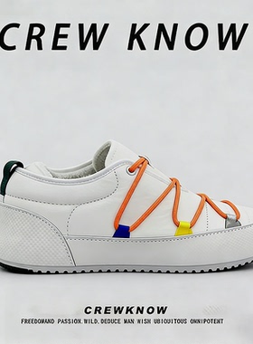 【法国CREW KNOW专柜】棉靴冬季短筒防滑雪地靴户外休闲保暖鞋