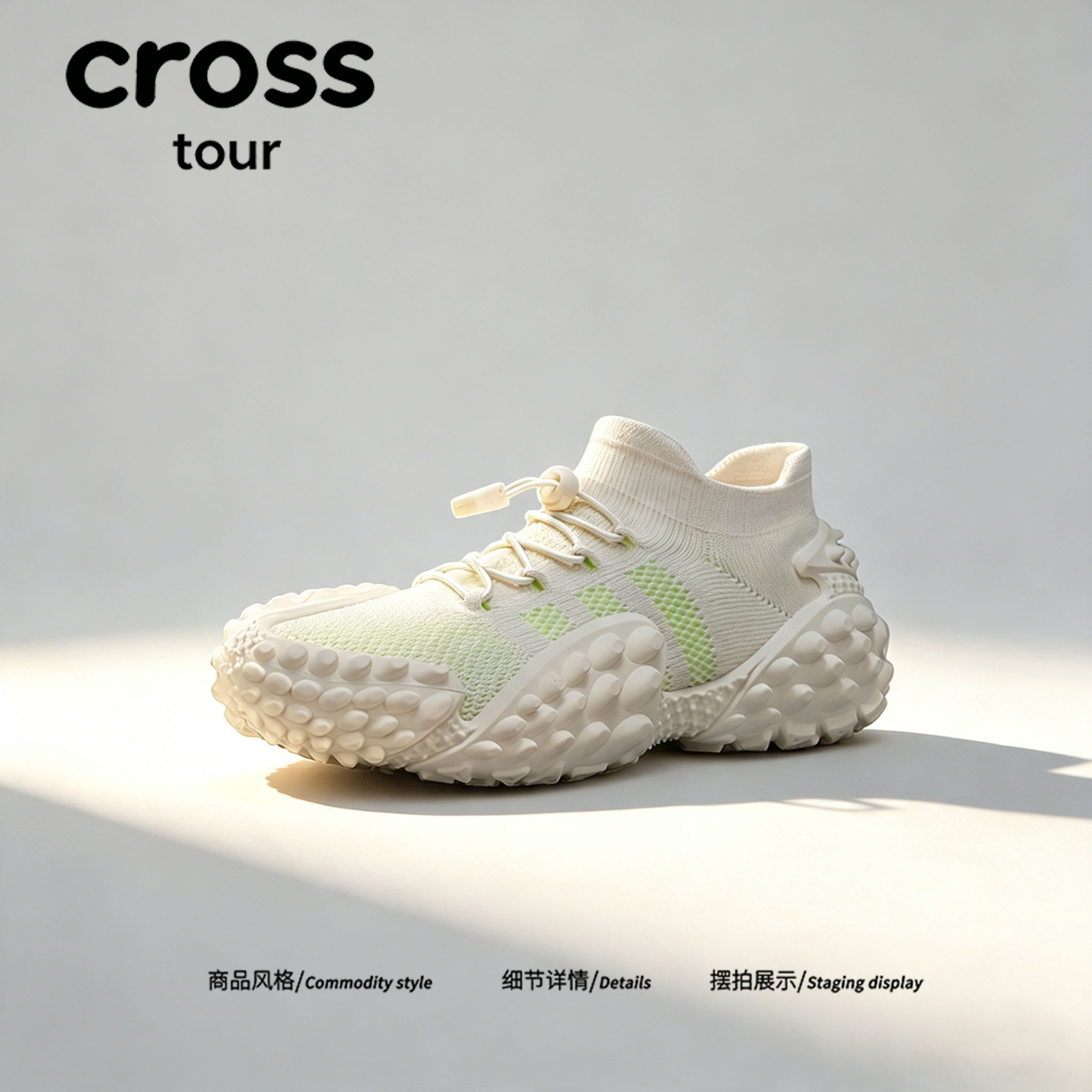 【步履不停】Cross tour秋日刚需网面鞋透气轻便软底通勤休闲鞋
