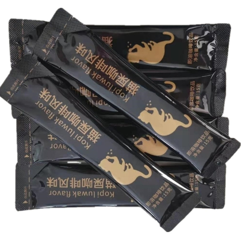 印尼猫屎咖啡风味正品原装小包装原味无糖条装高档浓香咖啡批发
