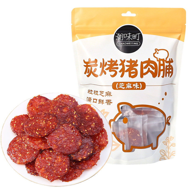 蜜汁猪肉干猪肉脯200g散装称重零食追剧休闲小吃