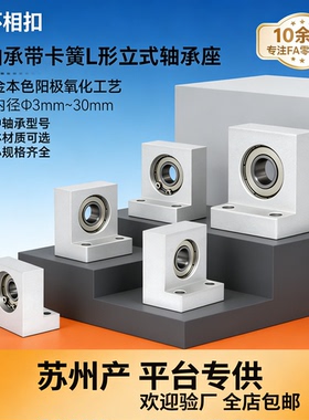 LTKH BGLKB BGF01L型带座轴承 单轴承带卡簧 立式轴承座