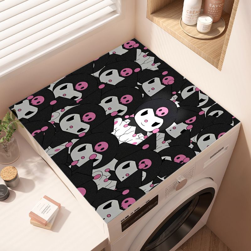 滚筒洗衣机盖垫布防水防滑防尘台面垫防晒罩保护垫2025新款