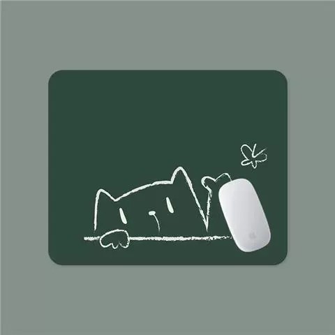 ins风方形小号鼠标垫简约女生办公便携软垫卡通笔记本电脑护腕垫