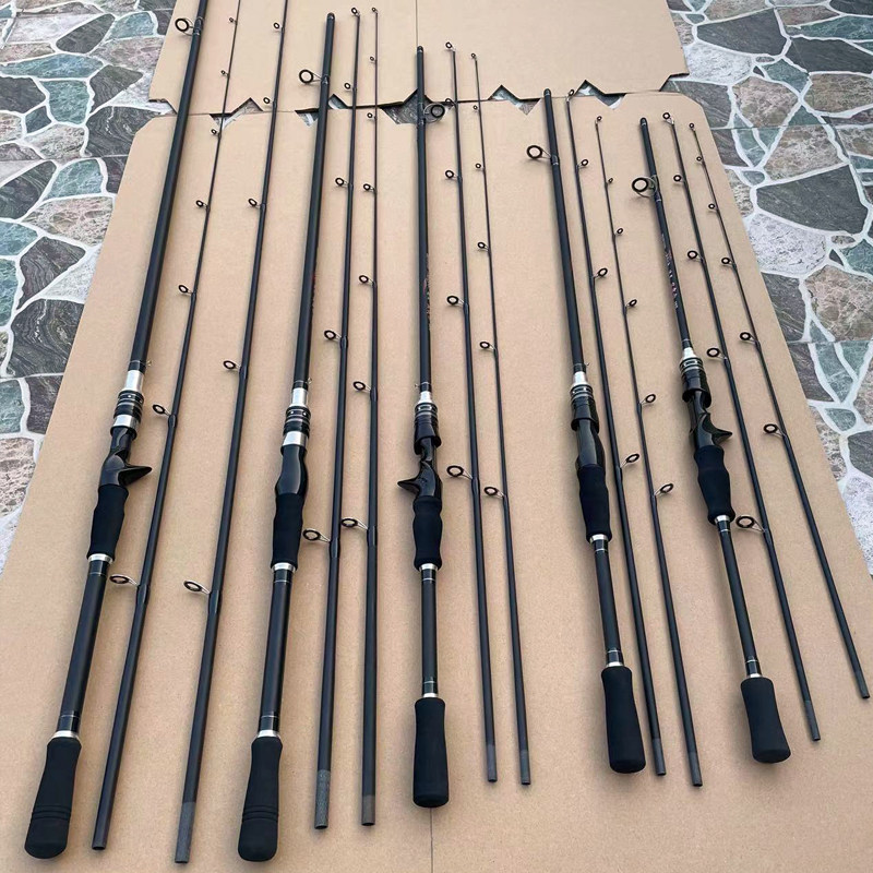 名伦旗舰香港单杆远投路亚竿M+UL双稍碳素直柄枪柄鲈鱼鳜鱼马口鱼