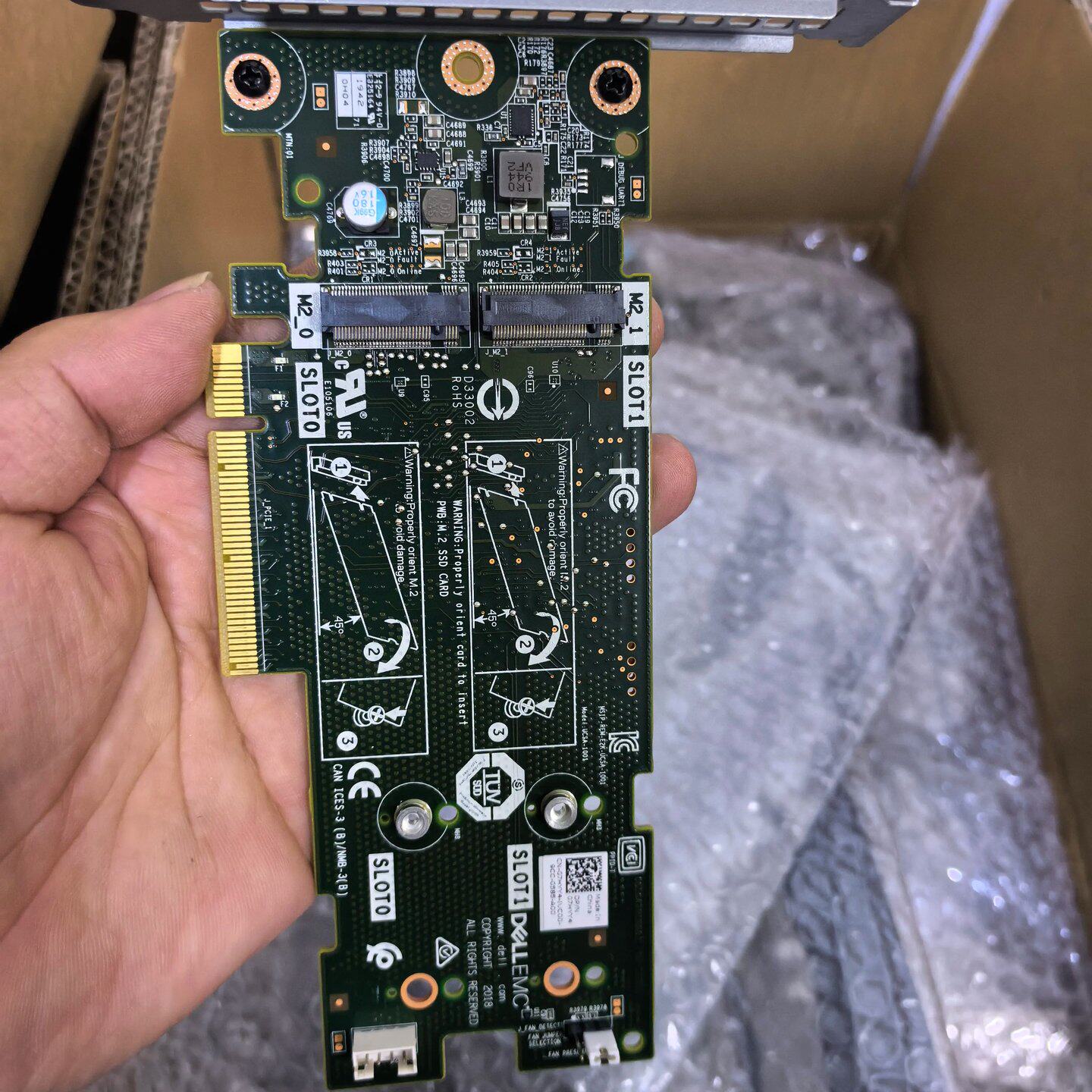 议价DELL固态硬盘转接卡PCIEM.2硬盘扩展卡 NVME协议可维修