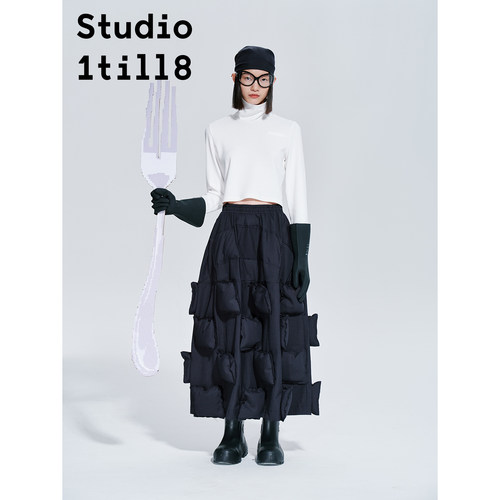 高领简约长袖Studio1till8