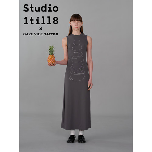 Studio1till8×0426几何树连衣裙