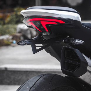 适用于春风800NK 400nk 短尾改装件短尾牌照架车牌支架摩托车配件