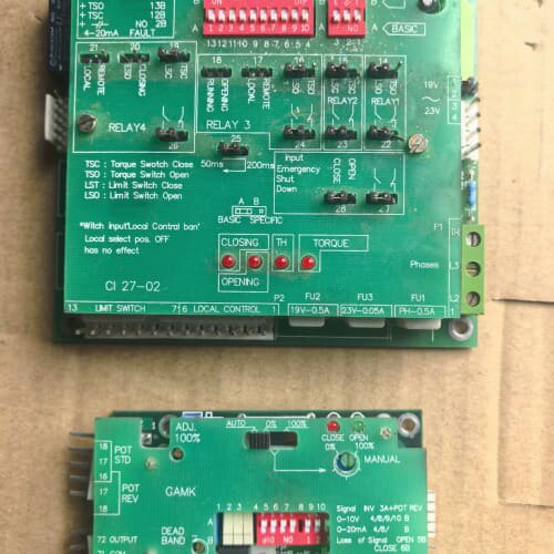 议价库存未用的GAMK和CI 27-02控制板，品质如图，成色几
