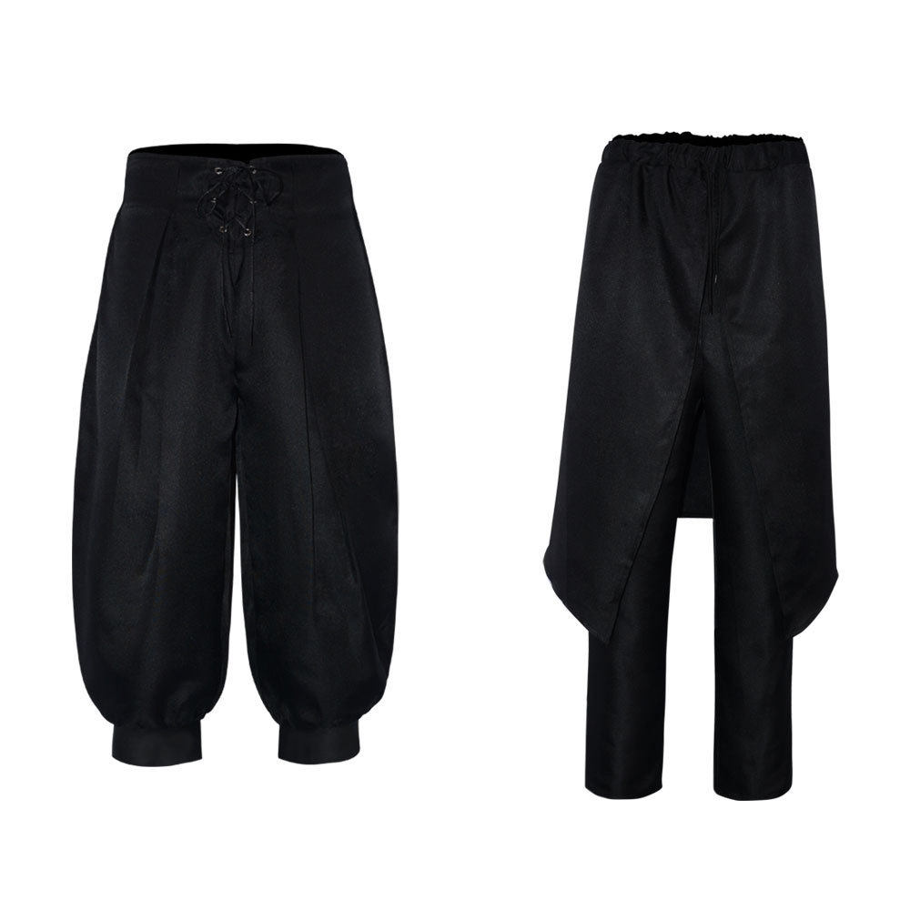 中世纪复古风cos服 围裙海盗裤 灯笼海盗裤 文艺复兴宫廷风骑士服
