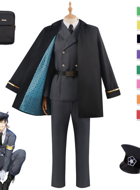 蓝色监狱cos服BLUELOCK洁世一蜂乐回国神炼介千切豹马cos榜警卫服