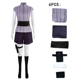 日向雏田cosplay角色扮演舞台表演服工厂现货 万圣节动漫忍者cos