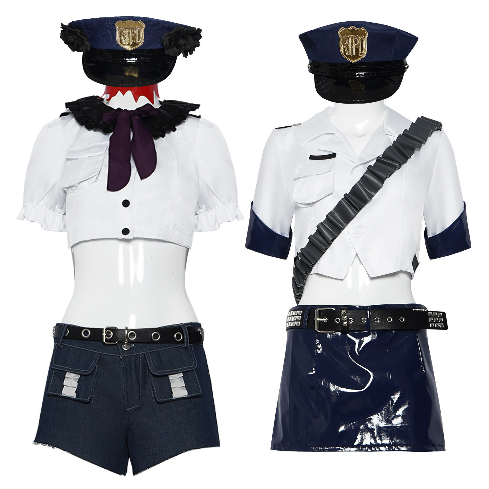 吊带袜天使cos服Stocking潘迪史朵巾女警cosplay舞台表演服装现