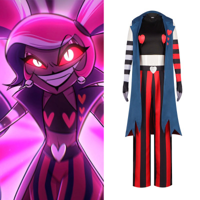 Hazbin Hotel地狱客栈cos服 Velvet 薇尔薇特cosplay服动漫扮演服