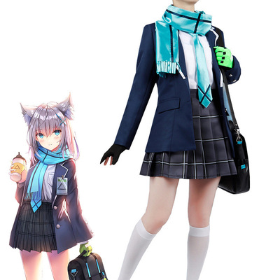 蔚蓝档案Blue Archive砂狼白子cos砂狼城子cosplay动漫服装女全套