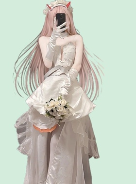 国家队02花嫁COS服女主花嫁婚纱DarlingintheFra国家队DFXX礼服