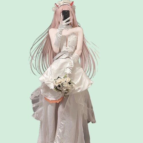 国家队02花嫁COS服女主花嫁婚纱DarlingintheFra国家队DFXX礼服