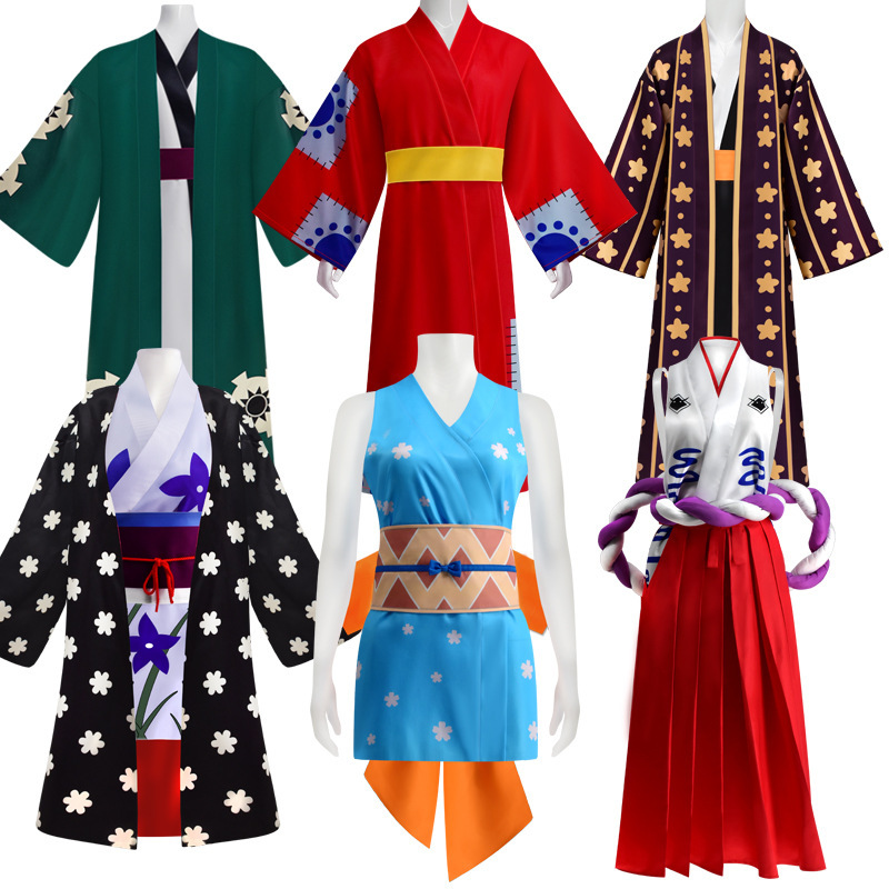 海贼王和之国cos服 大和特拉法尔加罗 索隆 路飞娜美cosplay服装