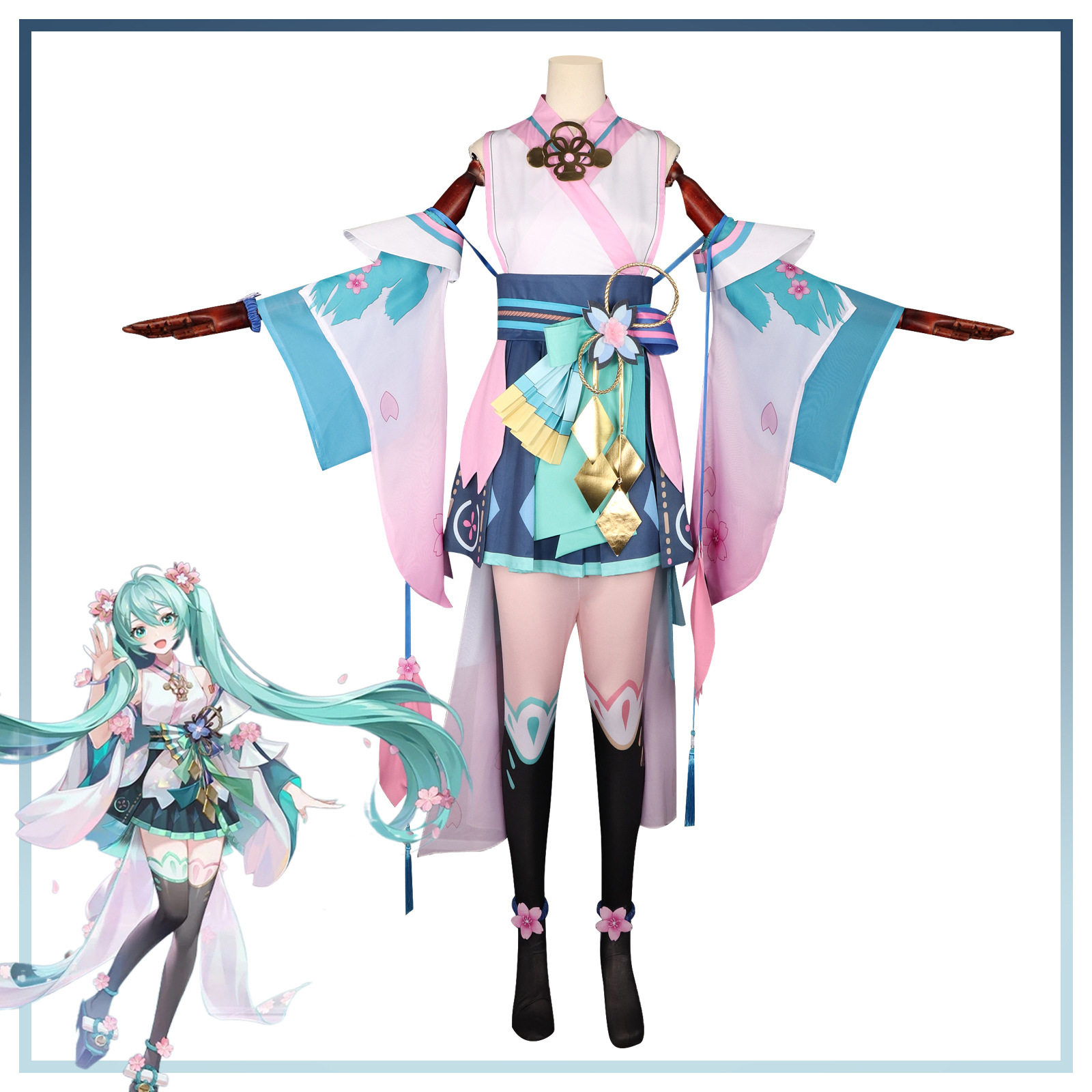初因cos服阴阳师联动觉醒前cosplay优雅风动漫服舞台装扮