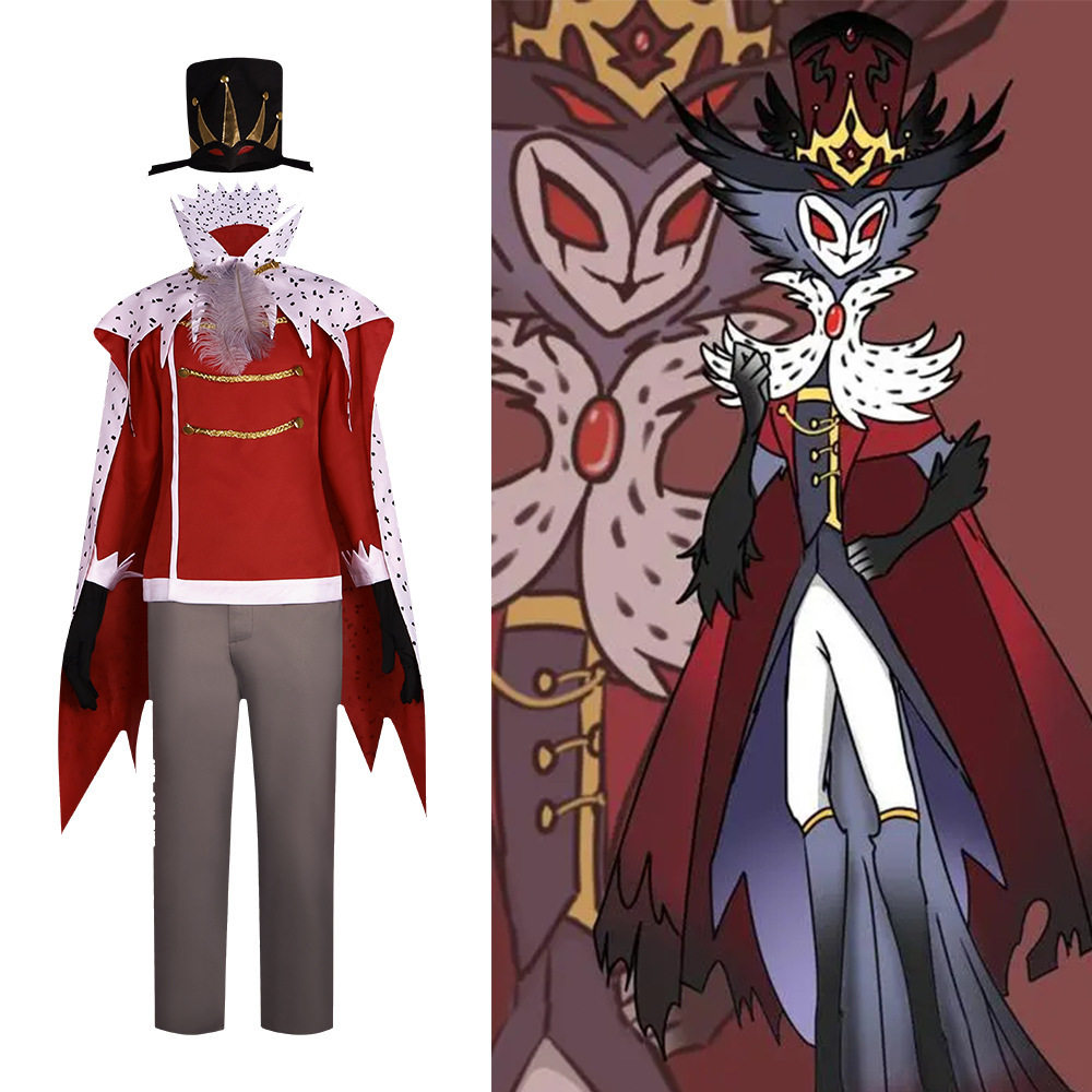 地狱客栈cos服电视机恶魔沃克斯亲王 Stolas cosplay万圣节扮演服