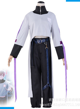 樱花绽放cos彩虹社vtuber Luxiem 虚拟主播 mysta套装rias服装女