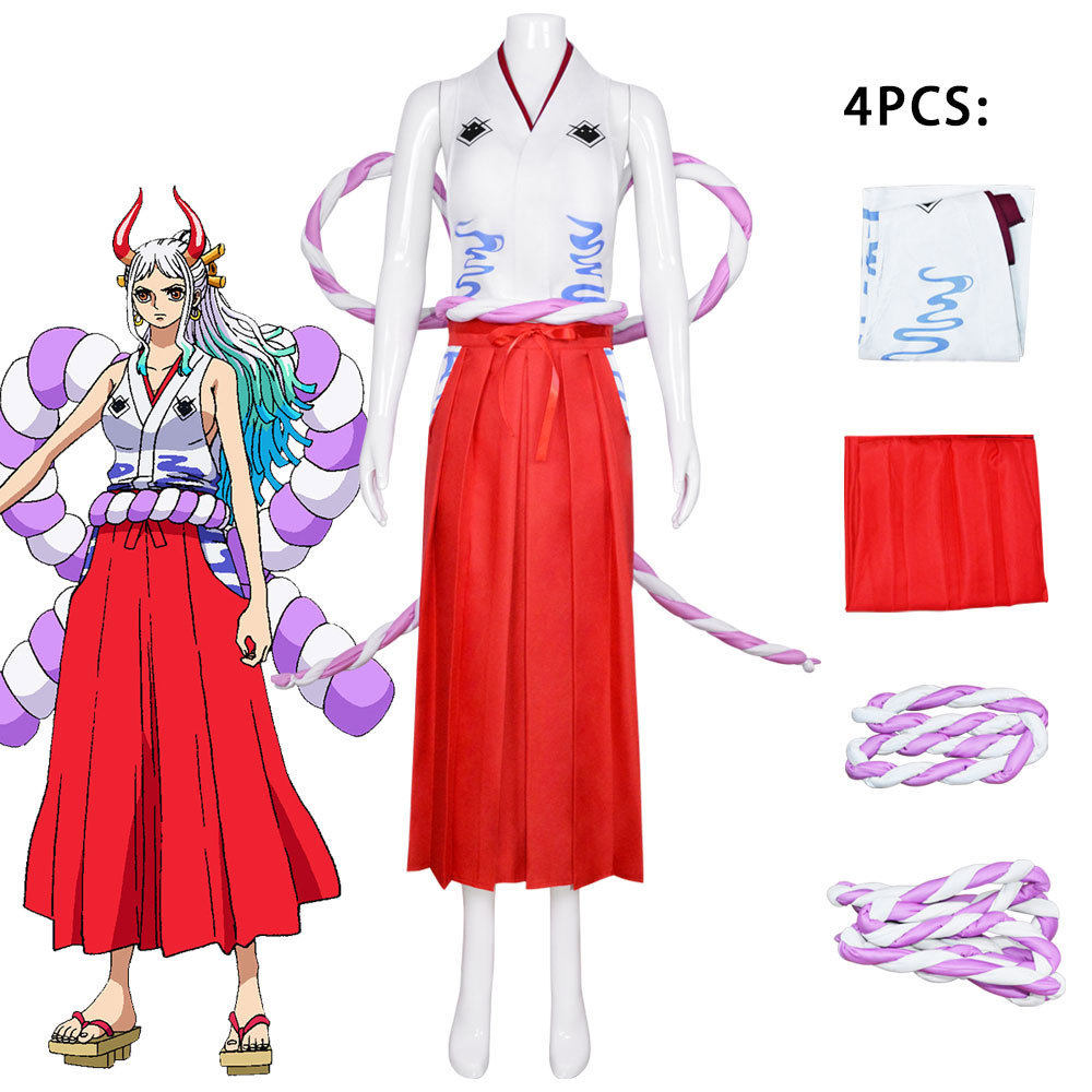 海贼王动漫cosplay服装大和cos服万圣节女装派对表演服现货工厂