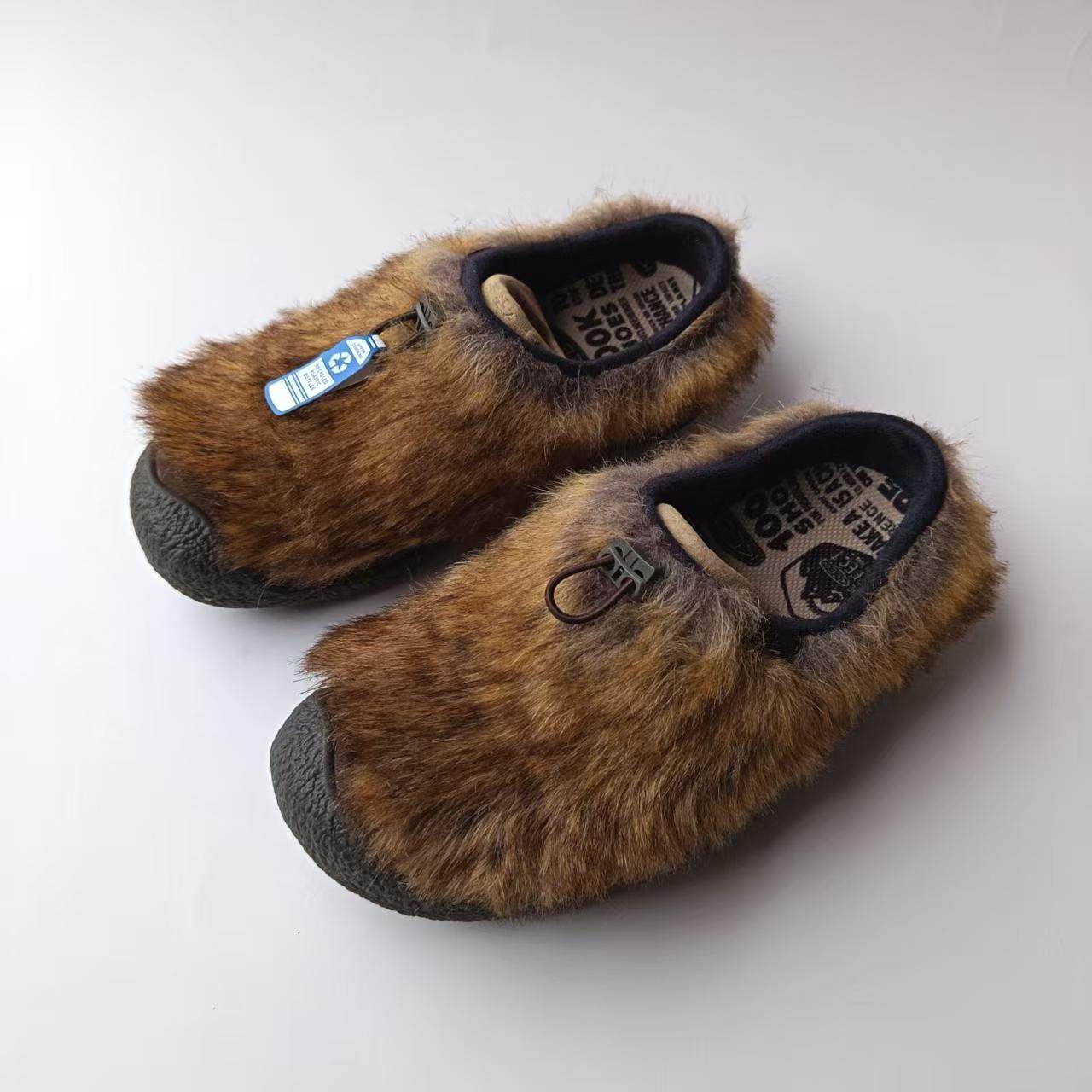 户外潮鞋小熊掌拖鞋秋冬保暖休闲女鞋毛毛鞋休闲款,童鞋/婴儿鞋/亲子鞋,棉鞋,淘宝优惠券,粉丝福利购,淘宝优惠卷