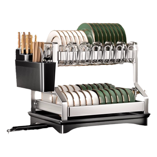 不锈钢厨房置物架放碗滤水沥水碗沥水篮架碗筷碗盘盘子碗碟收纳架