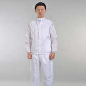 无尘服防静电分体衣服防尘服防护服套装 男女食品厂服车间防粉尘服