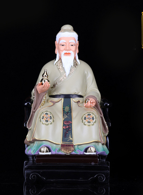 药王菩萨佛像神医华佗药王孙思邈像树脂居家供奉保平安摆件新品