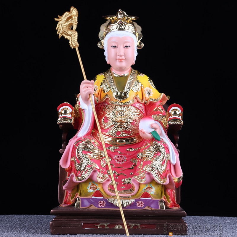泰山奶奶泰山娘娘神像泰山老母碧霞元君神像保平安摆件新品