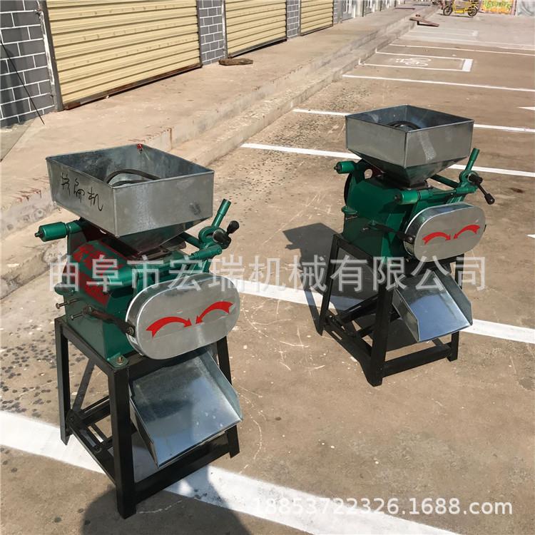 粱破陕西高分CNV瓣机 电动功花生碎机 小率花生破碎机价格图片