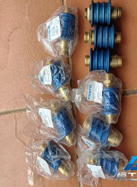 询价原装FESTO手滑阀W-3-1/2，型号2342，蓝色外壳，